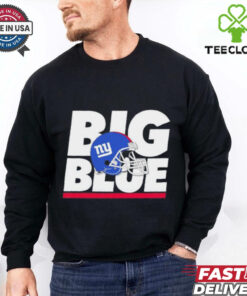 New York Giants big blue helmet shirt