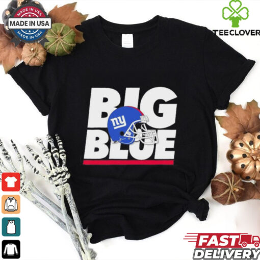 New York Giants big blue helmet shirt