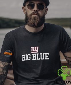 New York Giants big blue slogan shirt