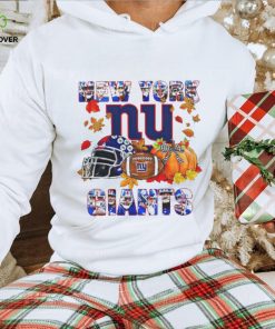 New York Giants fall helmet pumpkin hoodie, sweater, longsleeve, shirt v-neck, t-shirt