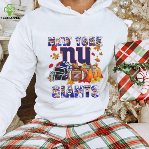 New York Giants fall helmet pumpkin hoodie, sweater, longsleeve, shirt v-neck, t-shirt