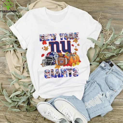 New York Giants fall helmet pumpkin hoodie, sweater, longsleeve, shirt v-neck, t-shirt