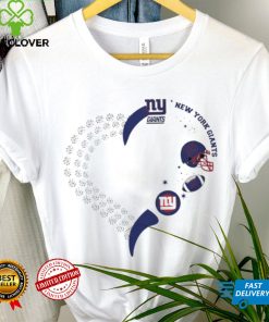 New York Giants football heart helmet logo gift hoodie, sweater, longsleeve, shirt v-neck, t-shirt
