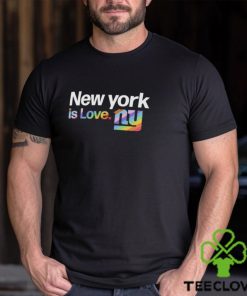 New York Giants is love city pride team logo shirt