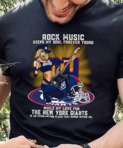 New York Giants rock music keep my soul forever young hoodie, sweater, longsleeve, shirt v-neck, t-shirt