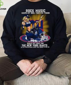 New York Giants rock music keep my soul forever young hoodie, sweater, longsleeve, shirt v-neck, t-shirt