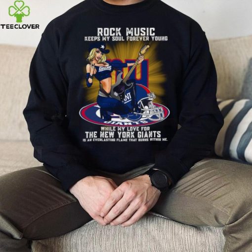 New York Giants rock music keep my soul forever young hoodie, sweater, longsleeve, shirt v-neck, t-shirt