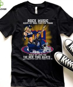 New York Giants rock music keep my soul forever young hoodie, sweater, longsleeve, shirt v-neck, t-shirt