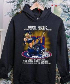 New York Giants rock music keep my soul forever young hoodie, sweater, longsleeve, shirt v-neck, t-shirt