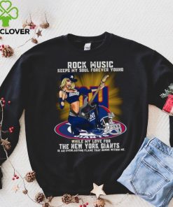 New York Giants rock music keep my soul forever young hoodie, sweater, longsleeve, shirt v-neck, t-shirt