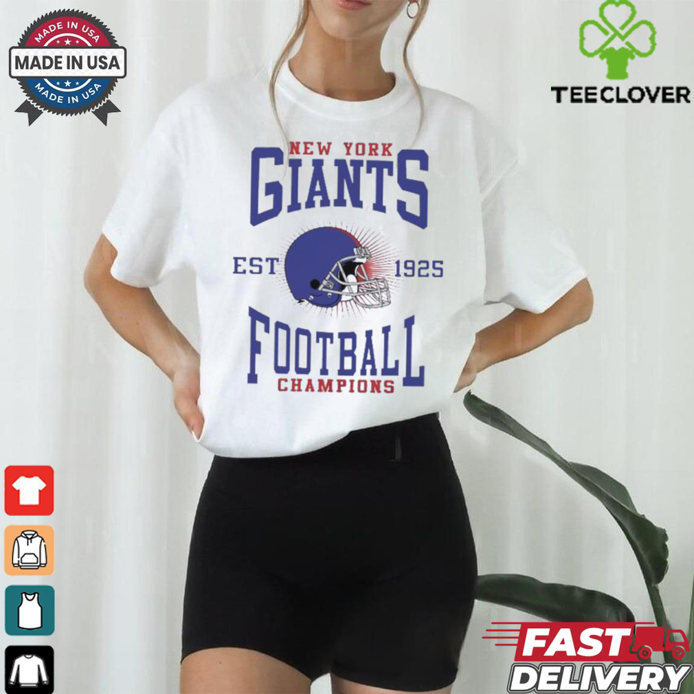 New York Giants shirt football champions est.1925 helmet for men New York Giants shirt football champions est.1925 helmet for men