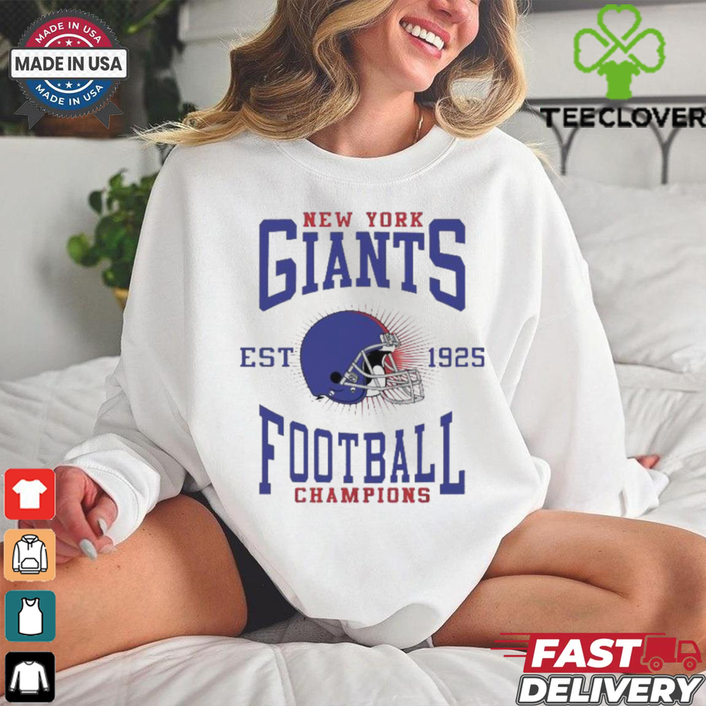 New York Giants shirt football champions est.1925 helmet for men New York Giants shirt football champions est.1925 helmet for men