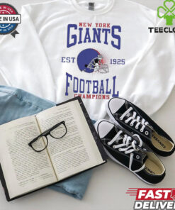 New York Giants shirt football champions est.1925 helmet for men