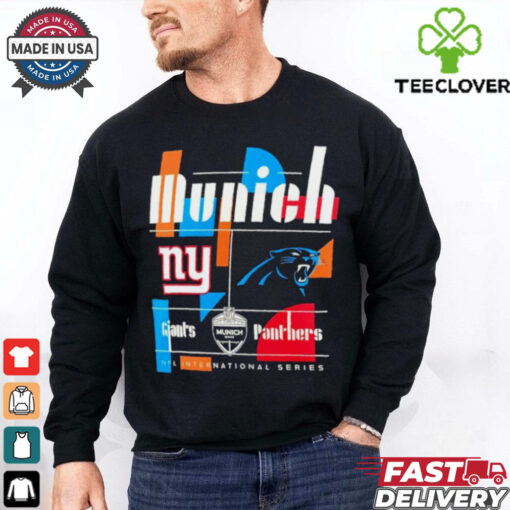 New York Giants vs Carolina Panthers International Games Munich 2024 NFL logo shirt