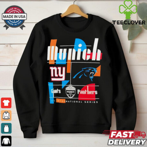 New York Giants vs Carolina Panthers International Games Munich 2024 NFL logo shirt