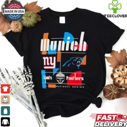 New York Giants vs Carolina Panthers International Games Munich 2024 NFL logo shirt