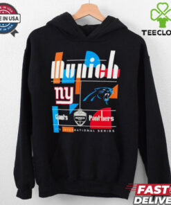 New York Giants vs Carolina Panthers International Games Munich 2024 NFL logo shirt