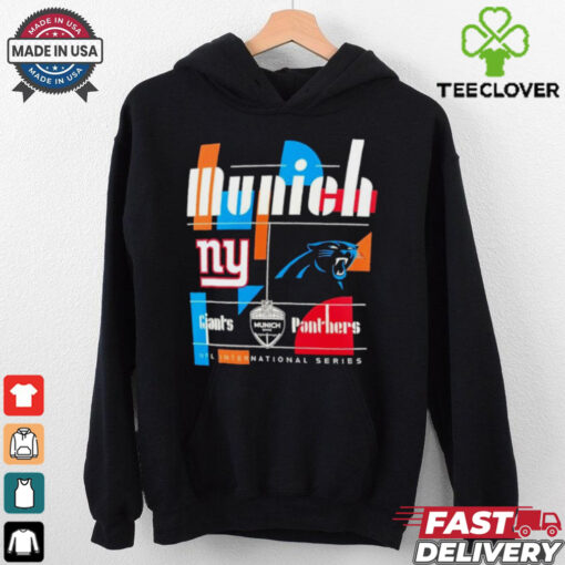 New York Giants vs Carolina Panthers International Games Munich 2024 NFL logo shirt