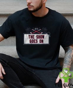 New York Hockey The Show Goes On Shirt