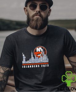New York Islanders 2023 Season Team Players Names In City shirt