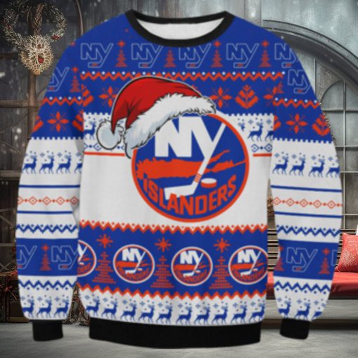 New York Islanders Christmas Ugly Sweater