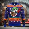 New York Islanders Grinch Hug Christmas Ugly Sweater