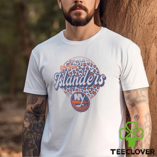 New York Islanders Leopard Print Long Sleeve T Shirt