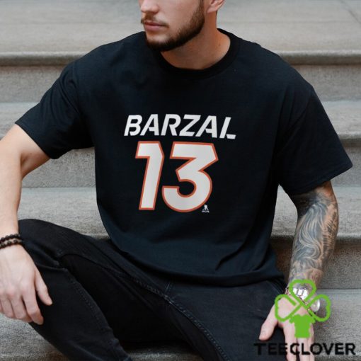 New York Islanders Mathew Barzal 2024 NHL Stadium Series Name & Number T Shirt