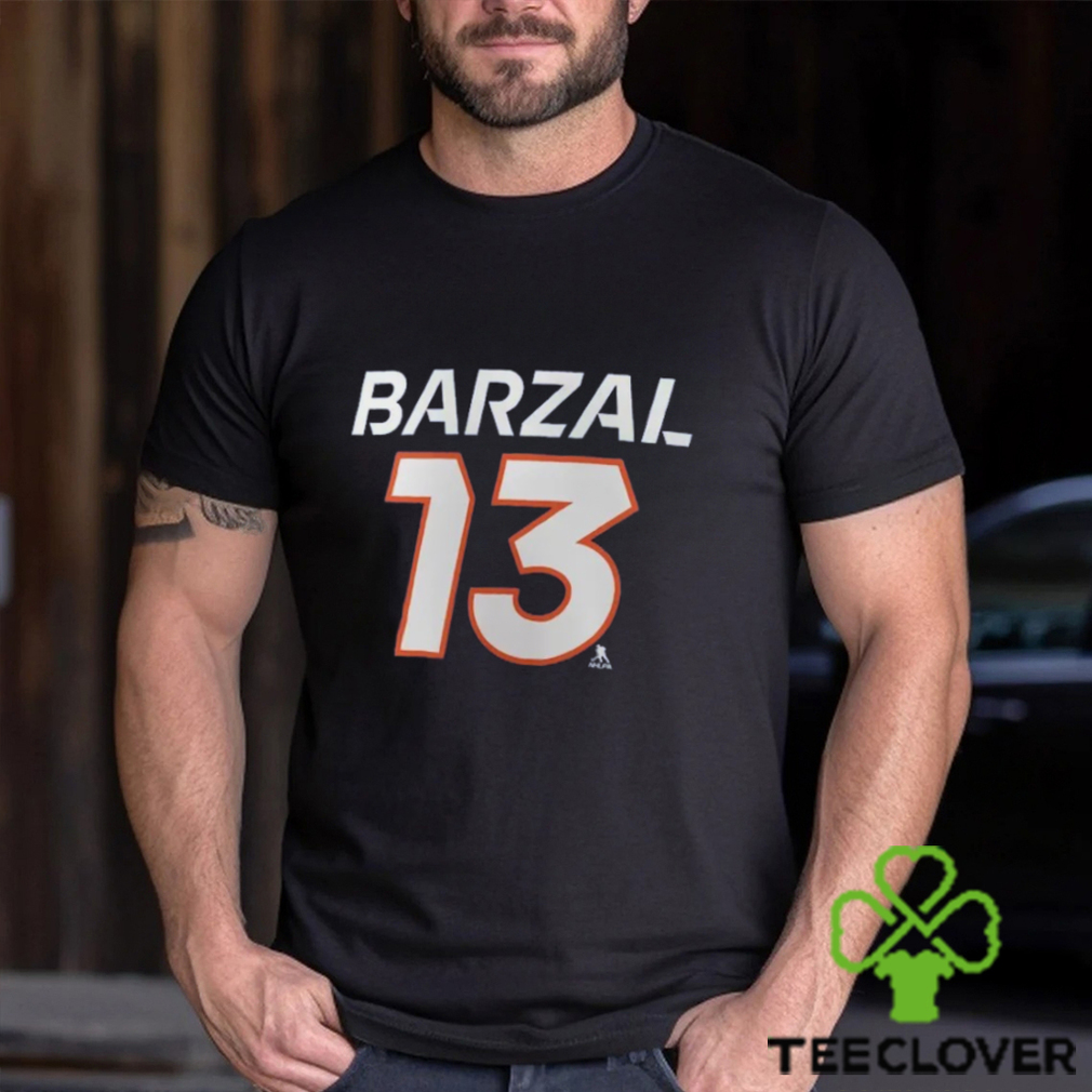 New York Islanders Mathew Barzal 2024 NHL Stadium Series Name & Number T Shirt New York Islanders Mathew Barzal 2024 NHL Stadium Series Name & Number T Shirt
