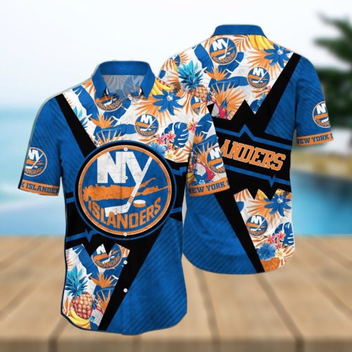 New York Islanders NHL Flower Hawaiian Shirt Gift For Men Women Fans