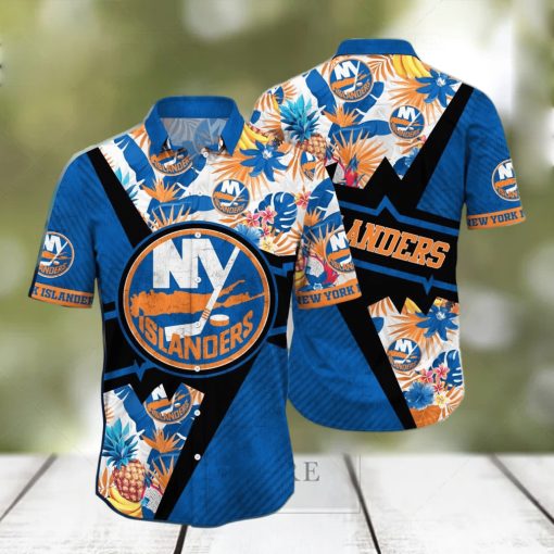 New York Islanders NHL Flower Hawaiian Shirt Gift For Men Women Fans