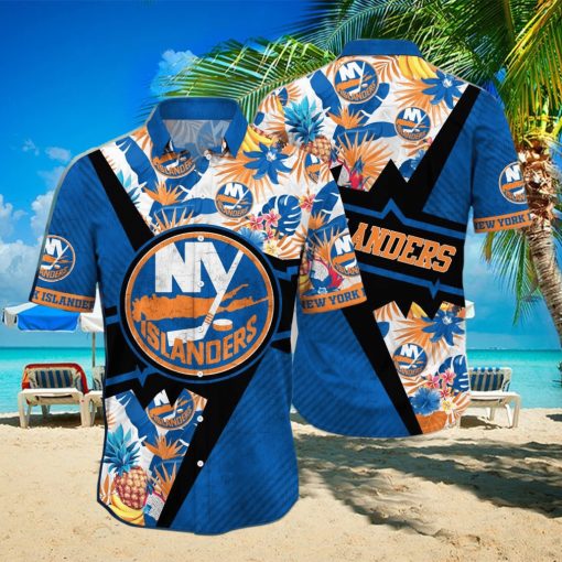 New York Islanders NHL Flower Hawaiian Shirt Gift For Men Women Fans