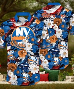 New York Islanders NHL Hawaiian Shirt 4th Of July Independence Day