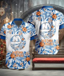 New York Islanders NHL Team Beach Vibe Hawaiian Shirt 1 New York Islanders NHL Team Beach Vibe Hawaiian Shirt