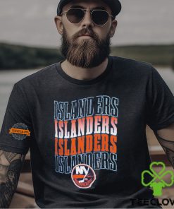 New York Islanders Starter Four Team Name Logo Shirt