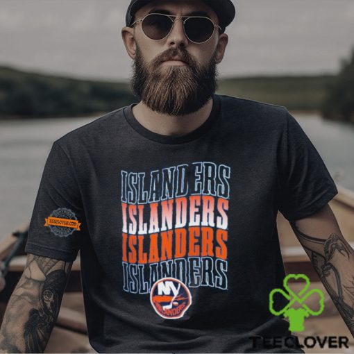 New York Islanders Starter Four Team Name Logo Shirt