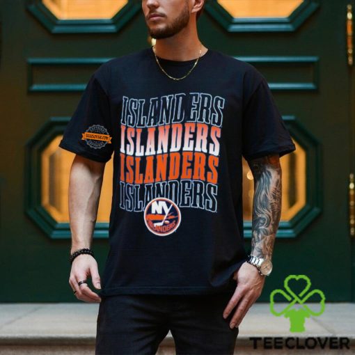 New York Islanders Starter Four Team Name Logo Shirt