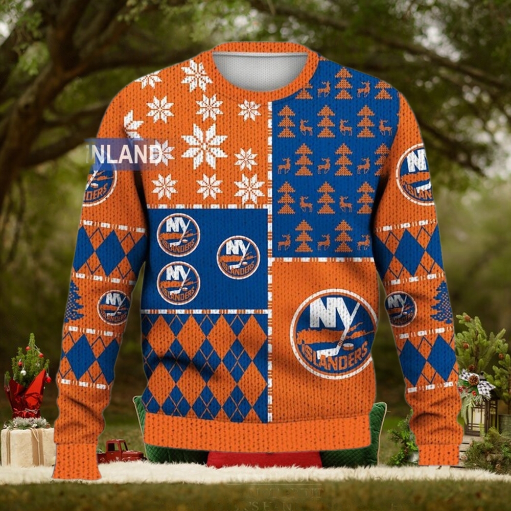 New York Islanders Ugly Sweater Christmas New York Islanders Ugly Sweater Christmas