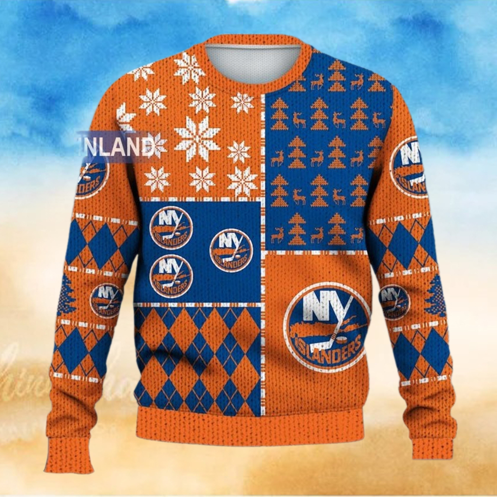New York Islanders Ugly Sweater Christmas New York Islanders Ugly Sweater Christmas
