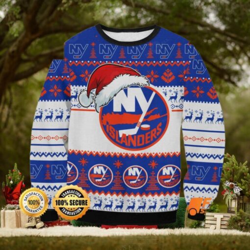 New York Islanders Ugly Sweater for NHL Fans, Funny Xmas Gift Ideas