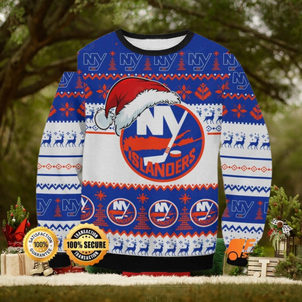 New York Islanders Ugly Sweater for NHL Fans, Funny Xmas Gift Ideas New York Islanders Ugly Sweater for NHL Fans, Funny Xmas Gift Ideas