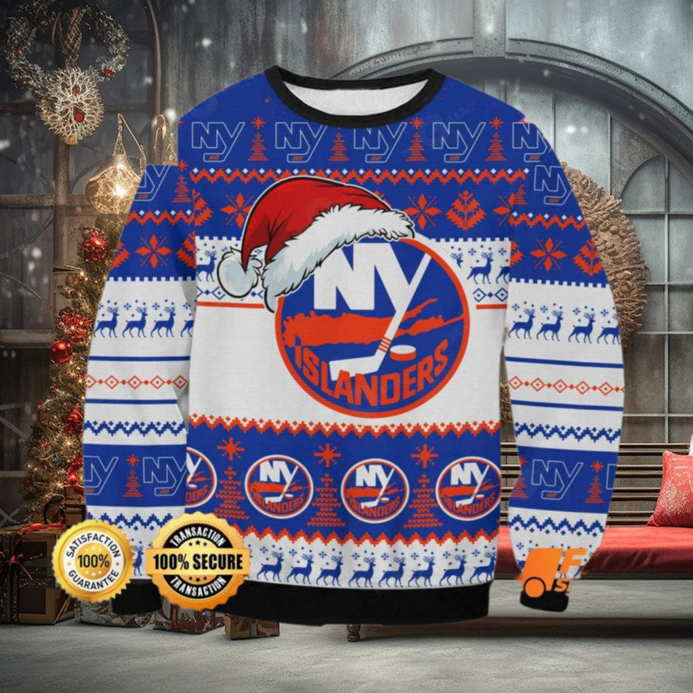New York Islanders Ugly Sweater for NHL Fans, Funny Xmas Gift Ideas New York Islanders Ugly Sweater for NHL Fans, Funny Xmas Gift Ideas