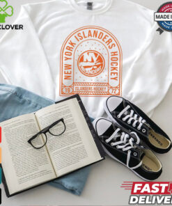 New York Islanders Uphill Stained Glass T Shirt
