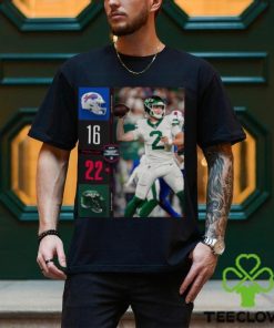 New York Jets 22 16 Wins Buffalo Bills 2023 Monday Night Football Final Score Shirt