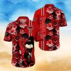 NCAA Louisville Cardinals Tiki Hippie Hawaiian Shirt The Perfect Summer Vibe For FootBall Fans