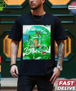 New York Jets Breece Hall No. 20 graphic shirt