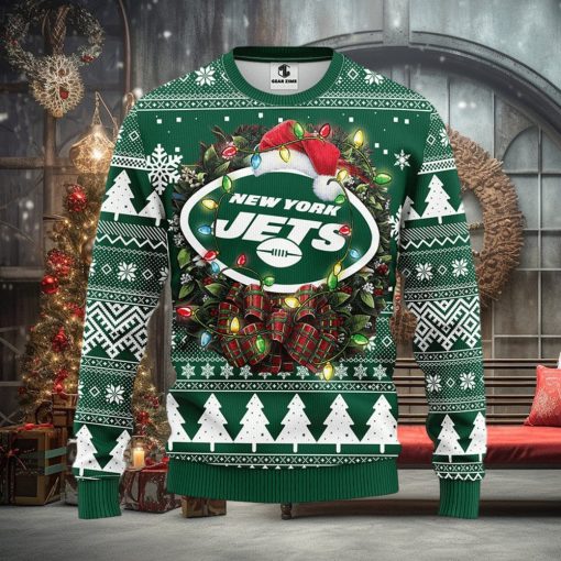 New York Jets Christmas Ugly Sweater