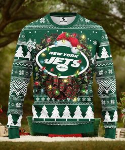 New York Jets Christmas Ugly Sweater - Teeclover