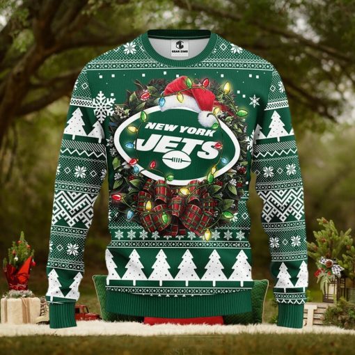 New York Jets Christmas Ugly Sweater