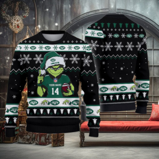 New York Jets Custom Chrismas Ugly Sweater